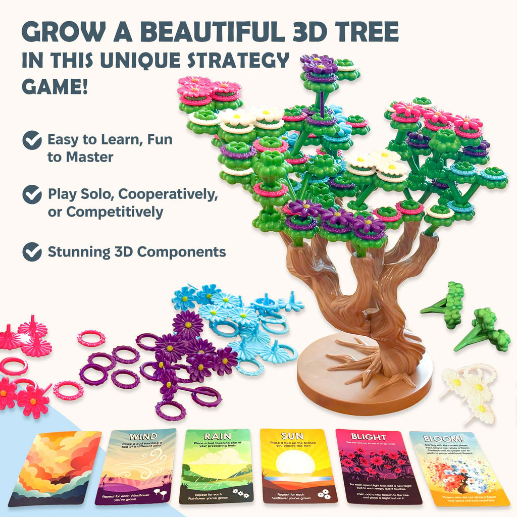 Bloomchasers: A Beautifully Strategic 3D Board Game